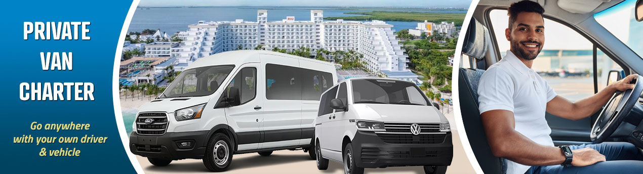 Private Van Charter transportation